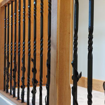 Wrought handrail spindles