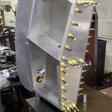 Vintage car bulkhead